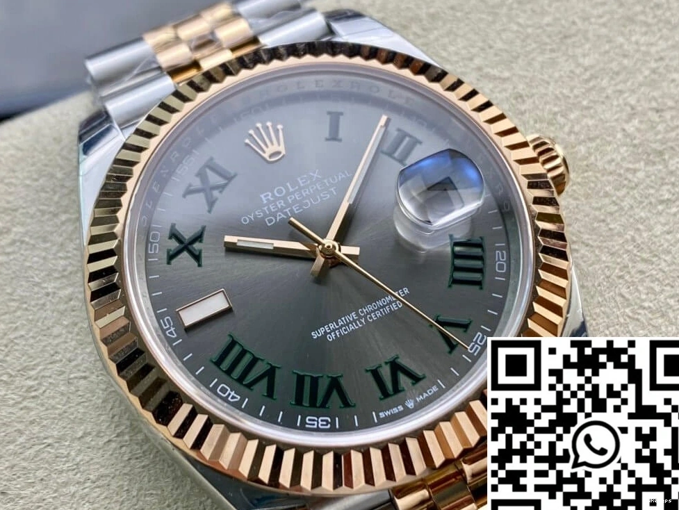 Datejust Factory Rose EW Rolex M126331-0016 Gold 1231
